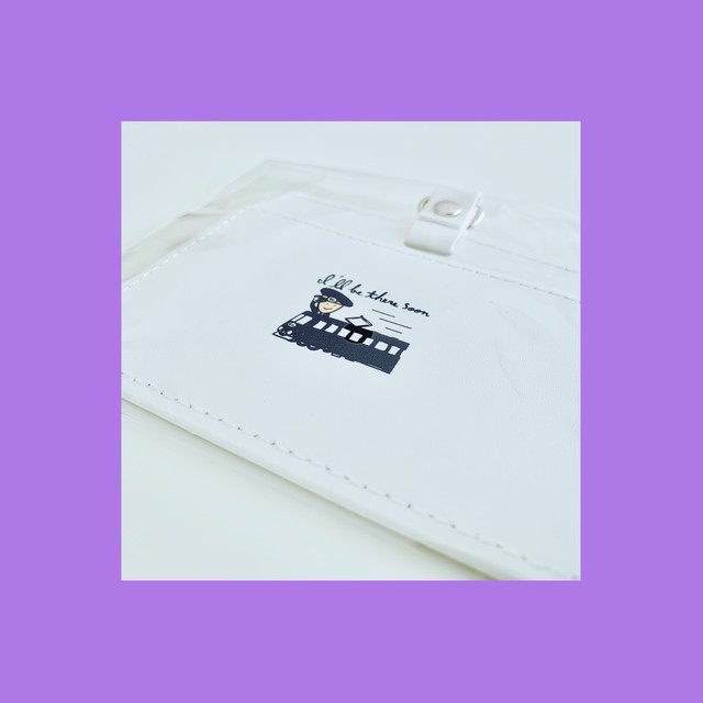 英語車掌パスケース 英語車掌sekidai