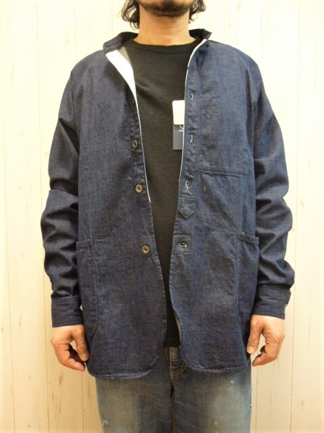 Japan Blue Jeans Stand Collar Denim Shirt Jacket J3510j01 ジャパンブルージーンズ スタンドカラー デニムシャツジャケット Hoy Hoy Station