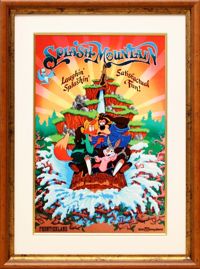 ディズニーテーマパーク ディズニー絵画 ポスター