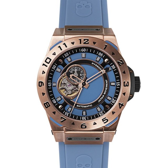 【HYDROGEN WATCH ハイドロゲンウォッチ】HW424414/VENTO ヴェント(スカイブルー)/国内正規品 腕時計