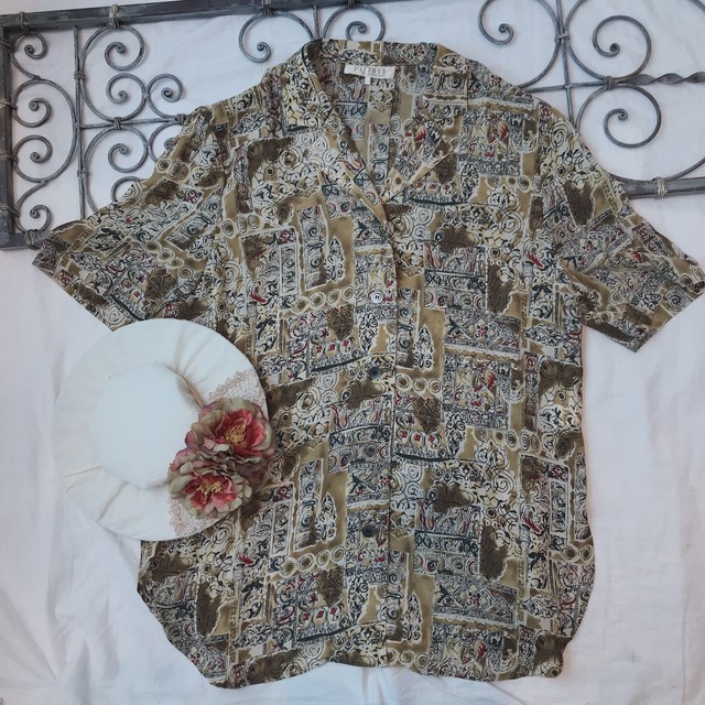 エジプトの壁画の謎シャツ 1055 Gure 愚恋online Shop