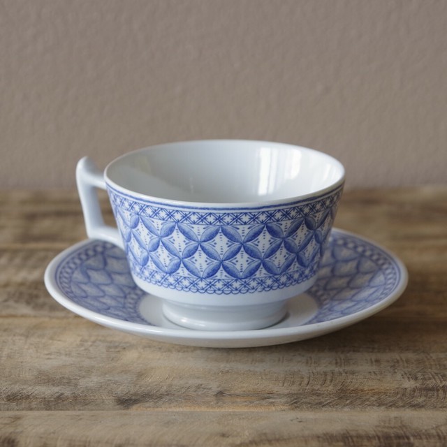 Spode Geranium スポード ゼラニウム ティーカップ ソーサー 1 2 イギリス アンティーク Copeland China コープランド Flohmarkt フローマルクト