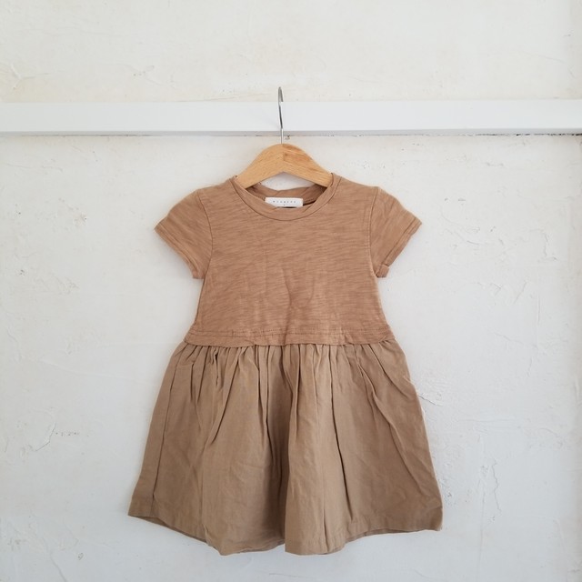 切り返しワンピース こどもふく Komojourney