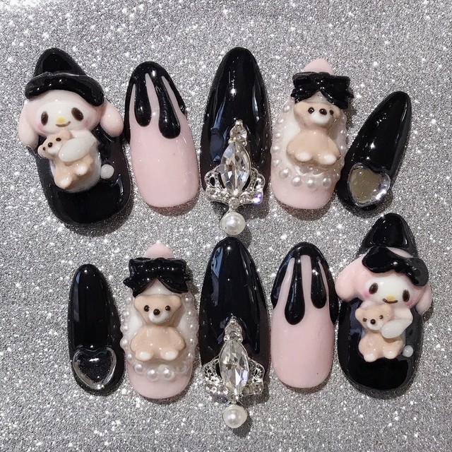 量産型 ネイルチップ 現品 送料無料 Aya S Nail