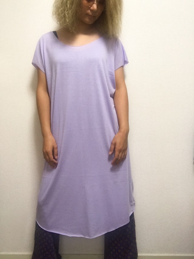 フレンチロングワンピース ラベンダー Tette Store
