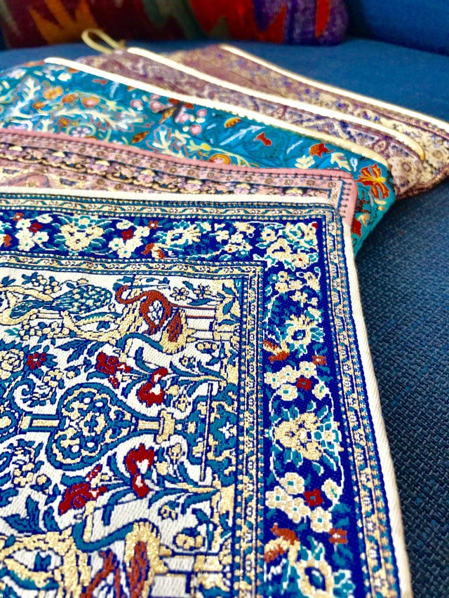 トルコ絨毯デザイン ポーチl トルコ雑貨 Esma