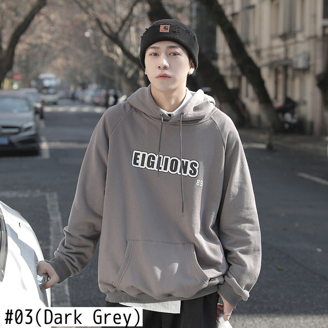 Lappster男性ヴィンテージブラックレタープリントパーカープルオーバーメンズストリートヒップホップスウェット男性原宿フード付きパーカー シャツ かわいい ビンテージ Lappster公式ストア Efect