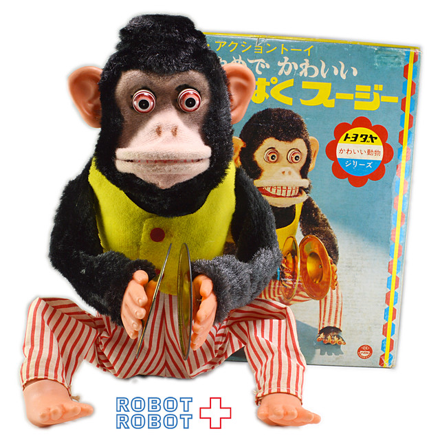 トヨダヤ わんぱくスージー 箱付 不可動トイストーリー３ シンバルモンキー 見張り猿 チンパンジー Robotrobot