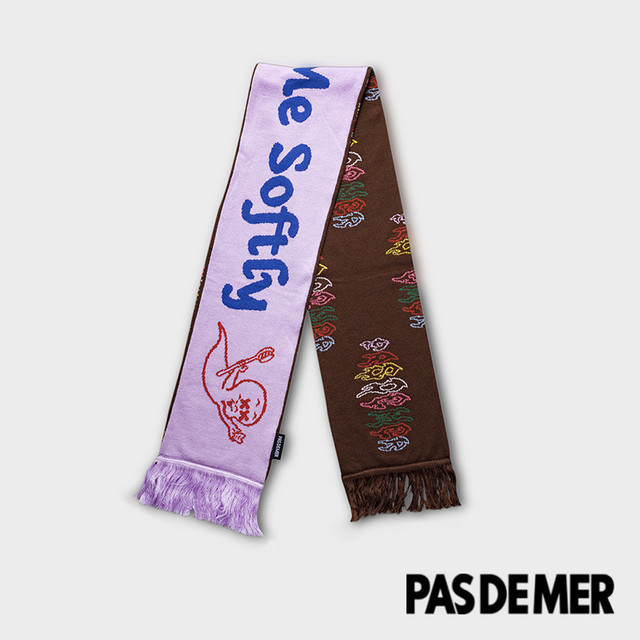 Pas De Mer パドゥメ Killing Me Scarf スカーフ Brown Fw19 セール対象外 Anknown Lab