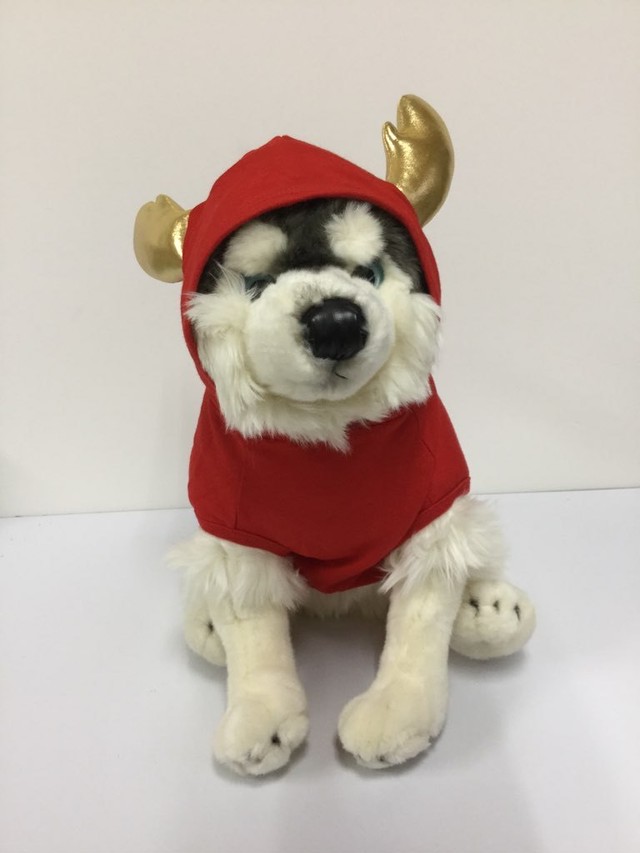 B26 クリスマス トナカイ レッド 犬 服 パーカー コスプレ Moana