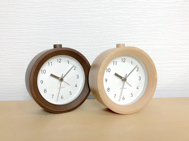 Katomoku Alarm Clock 6 Km n ナチュラル 加藤木工株式会社 Online Shop