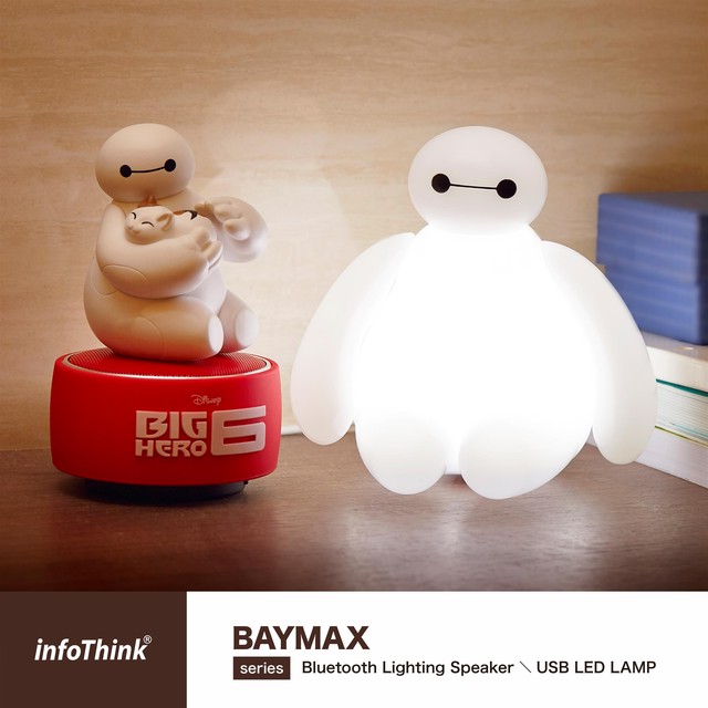 Infothink Bluetooth スピーカー Bluetooth Speaker ディズニー Disney ベイマックス Big Hero 6 Baymax Bsp100 Bm E Qualia イークオリア