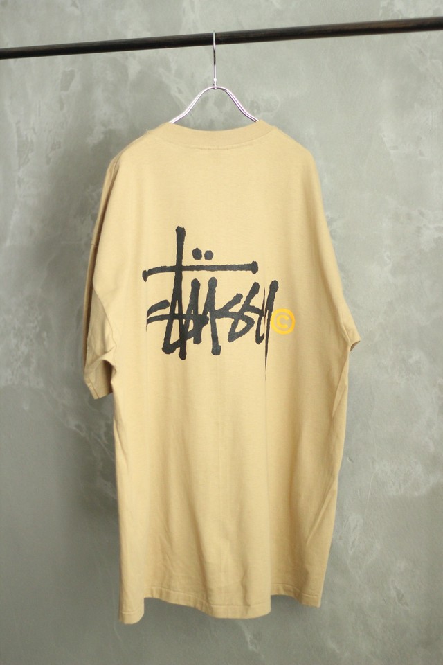 Dead Stock 1990 S Stussy ショーンフォントロゴ 両面プリントtシャツ Made In Usa 0440 Cv