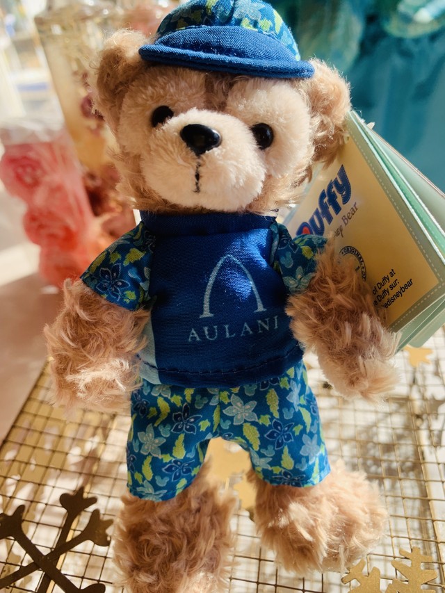 ハワイ限定 ダッフィーキーホルダー Kuu Pikake