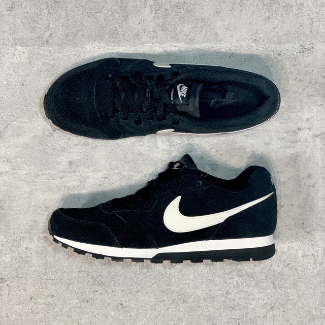 ナイキ Md ミッド ランナー 2 スニーカー スウェード 黒 26cm N23 Etc