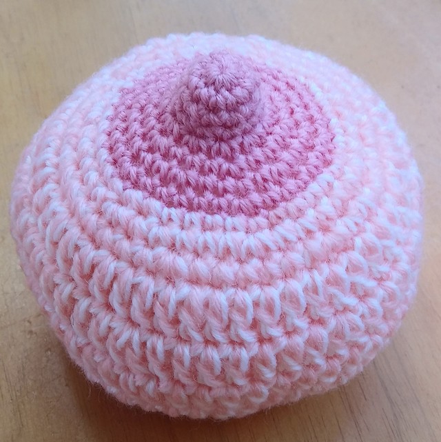 あむあむおっぴ ナチュラルピンク 毛糸のおっぱいプロジェクト