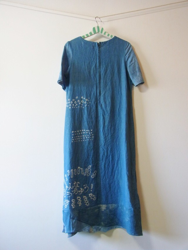 みんなうちゅうワンピース濃藍 ツクリバナシ商店