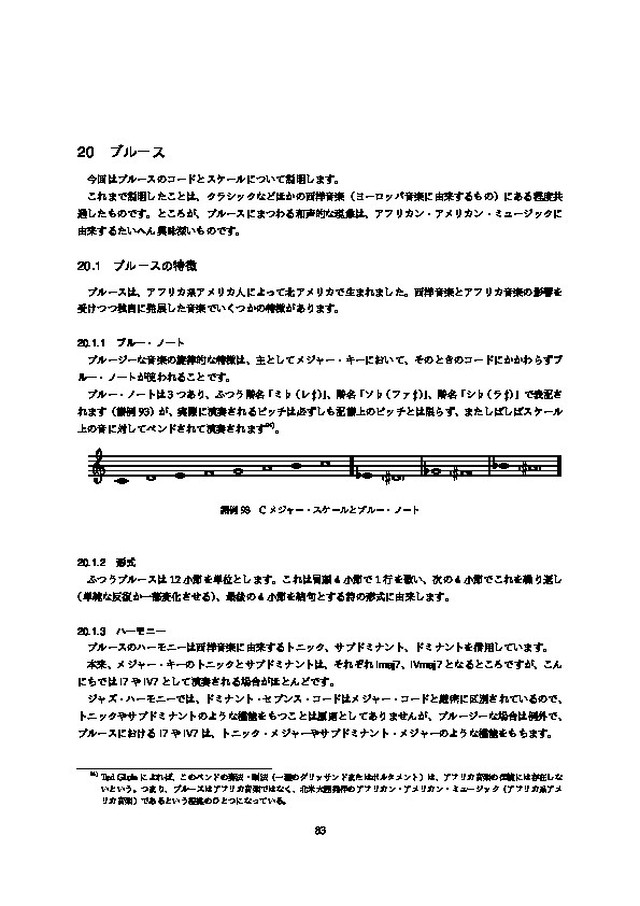 ブルース 全21のうち ジャズ ハーモニー入門 コード スケール ファンクション より Pdf ジャズベーシスト吉岡 直樹オンラインショップ