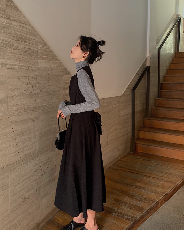 寛容な 社会 パントリー 黒 ノースリーブ ワンピース 冬 Mycascade Tohoku Jp