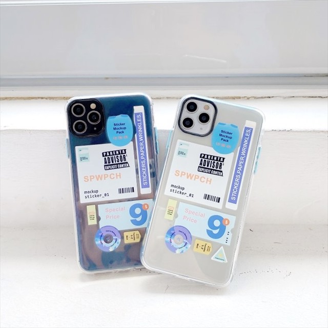 Iphoneケース クリア ステッカー クール 透明 新型 Se2 7 8 7p 8p X Xs Xsmax Xr 11 11pro 11promax 可愛い かっこいい 面白い スマホケース プレゼント 個性的 Laff Store 会社情報 納期の確認をお願いします