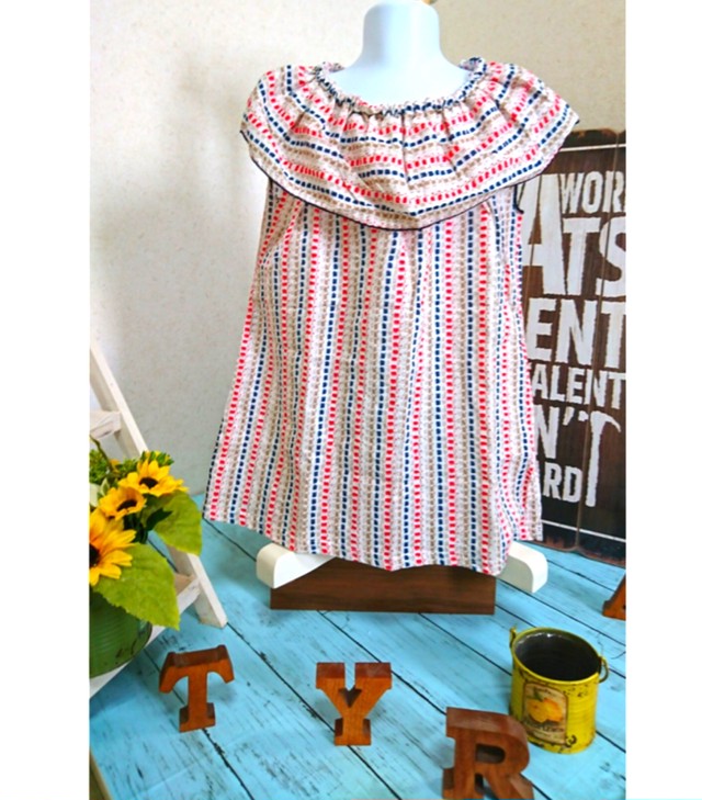 ハイビスカス ワンピース キッズ Jasmin1422