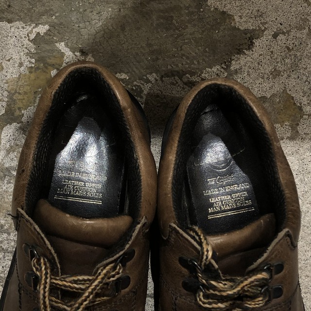 イングランド製 英国製 Dr Martens ドクターマーチン ショートブーツ 茶 高円寺古着 Slut Albatross Vintage