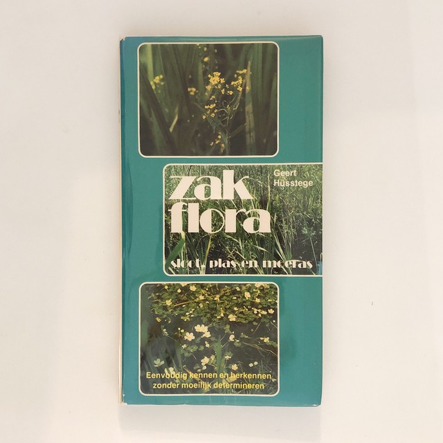 オランダのポケット図鑑 水辺の植物 Zakflora Voor Plas En Moeras Folklora