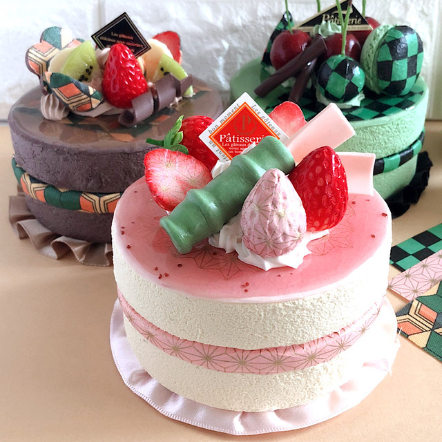麻の葉模様のピンクがかわいい お部屋のインテリアにもok いちごケーキの小物入れ Shinymaru シャイニーマル