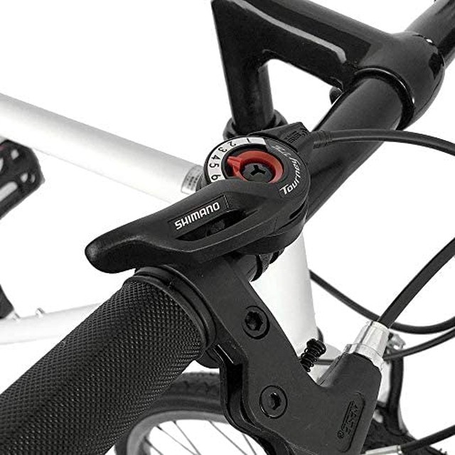 Jpcs クロスバイク Suntrust 700c 配送先一都三県一部地域限定 自転車 100 組立 700 28c ホワイト 白 6段変速ギア 鍵付き 通勤 通学 本体 おしゃれ 安い Japan Classic Store