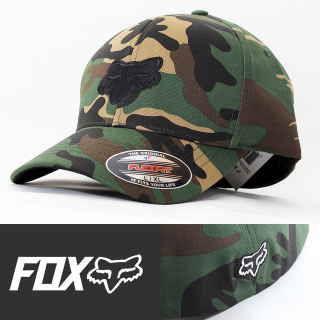 ローキャップ 帽子 メンズ ストレッチ フォックス Fox Racing Legacy Flexfit Hat カモフラ 迷彩 525 027 L Xl Usa モータースポーツ 輸入キャップ専門店 Ihg