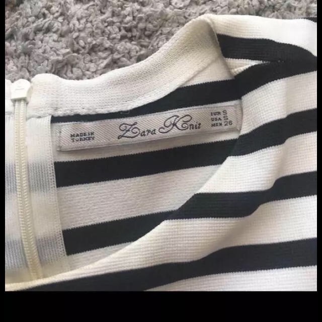 Zaraボーダーポンチワンピース M S Recycle Market