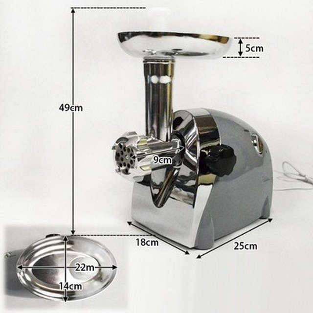 ミートグラインダー 電動肉挽き機 雑貨屋シリーン Shereen