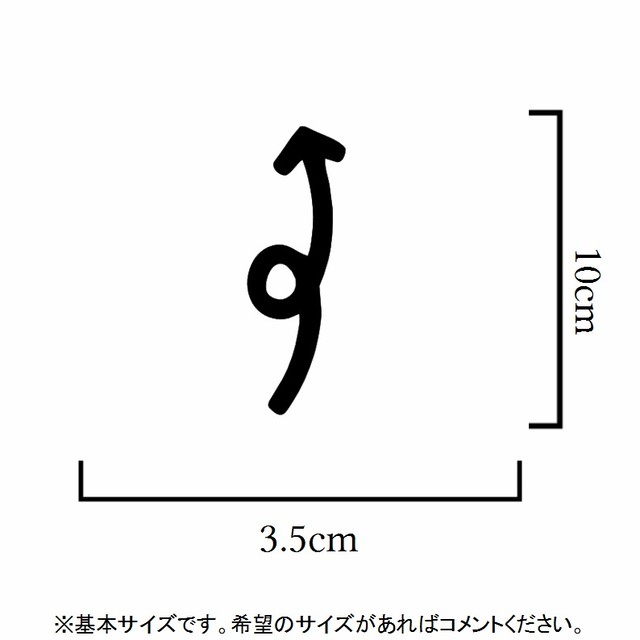 矢印ステッカーシール ゴミ箱 Diyにも 送料無料 インテリア ウォールステッカー 思い出屋さん