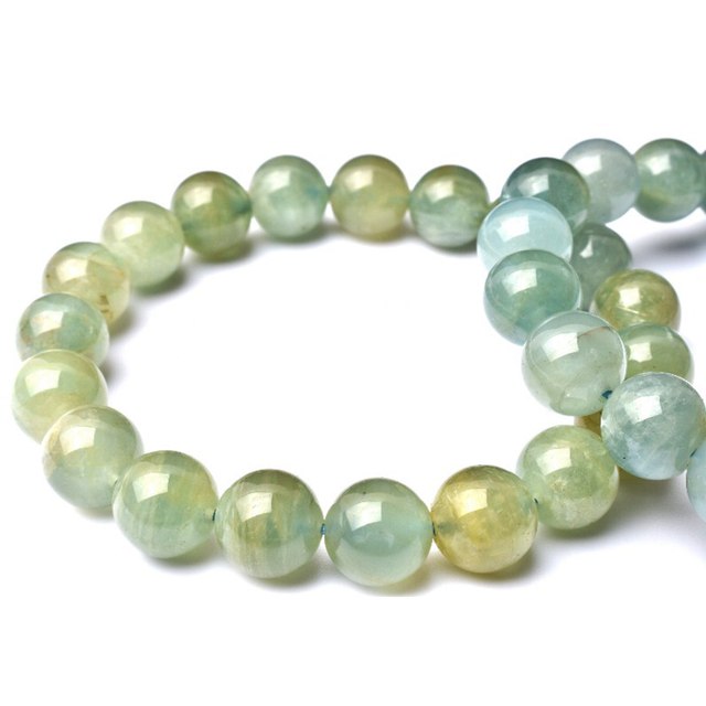 ☆数量限定入荷☆【幸せの象徴と人生の道標】天然石 アクアマリン(緑柱石)ブレスレット(8mm)