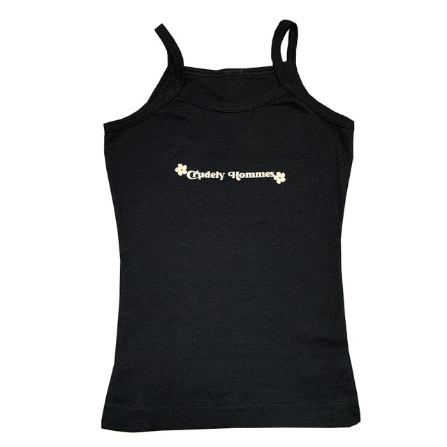 【Crudely Hommes】 Hippie Logo Mini Camisole