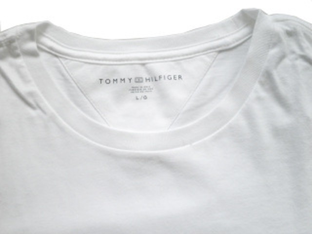 トミーヒルフィガー ｔシャツ トリコロールカラーフラッグロゴ Tommy Hilfigerメンズ Lサイズ ホワイト Unitedstyle 1