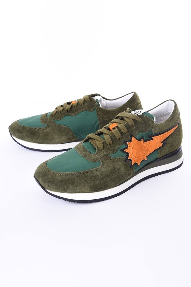Urban Sun アーバンサン Alain アレイン Alain 102 カーキ スニーカー メンズ Brillante ブリランテ