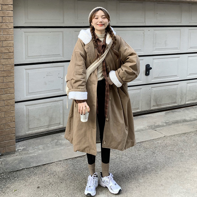 アウター ロング丈 ミリタリー ロングジャケット コート ボア もこもこ 防寒 アウター カジュアルコーデ Sunrise0911