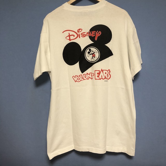 90s ディズニーボランティア団体tシャツ Riddle Clothing