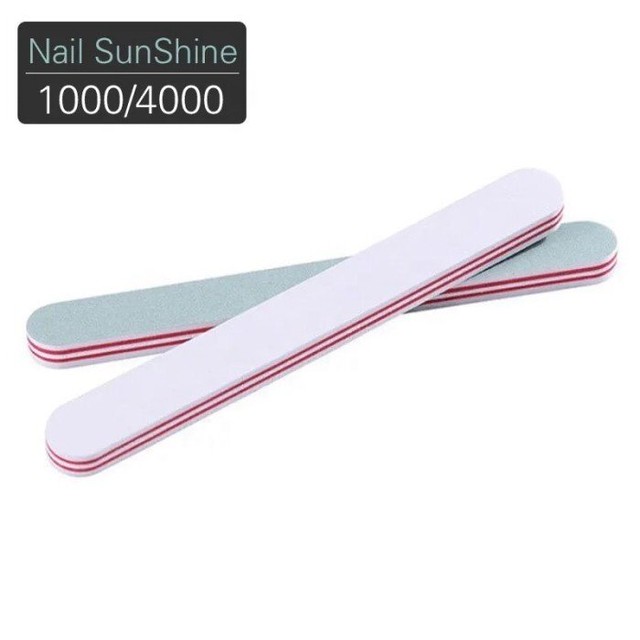 Nail Sunshine ネイルスポンジシャイナー 4000 1000g 爪磨きファイル 使い捨て Lalona