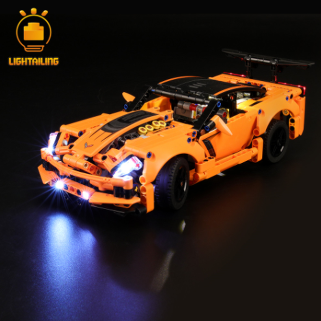 Ledライトキット レゴ 493 シボレー コルベット Zr1 互換 車 ライトアップ バッテリーボックス付き アップグレード レゴ互換 Happy Hobby あなたのベストが見つかるお店