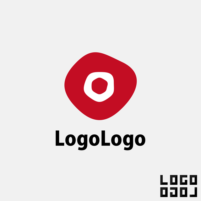ロゴマークデザイン 花を大きな筆で描いたような優しさを表現した柔らかいカーブが印象的なデザインのロゴ ロゴマークデザイン ロゴロゴ はロゴ を簡単にご購入出来る小さなロゴのお店