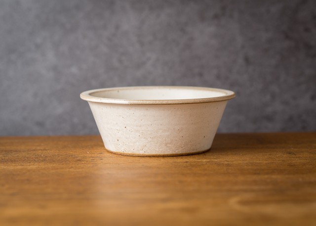 SHIROUMA 鉢 15cm 白(煮物鉢・スープボウル・汁碗)/長谷川 哲也