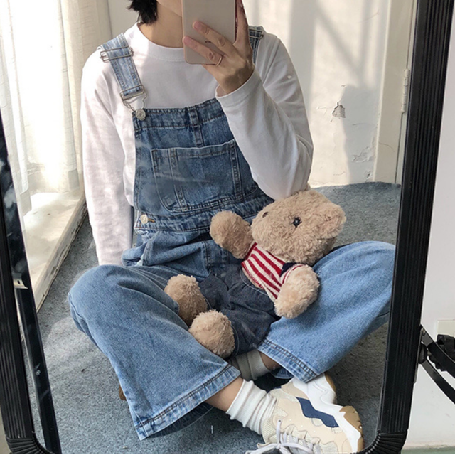 デニムオーバーオール【denim overall】