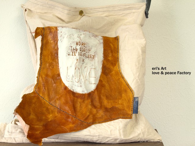 布+革 バッグ Bag-113