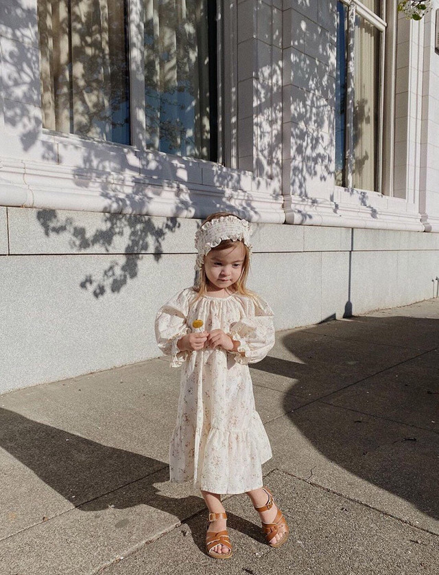 お取り寄せ Mini Rose Dress 韓国子供服 花柄ワンピース リンクコーデ Monbebe こどもふく Select Shop Yourcloset 韓国子供服 海外子供服