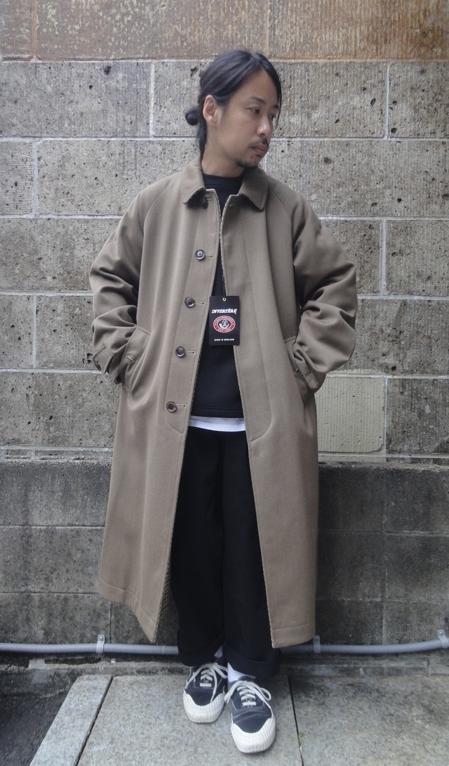 Invertere インバーティア Rv Raglan Coat ミディアムブラウン セレクトショップ Regular レギュラー仙台 Base通販