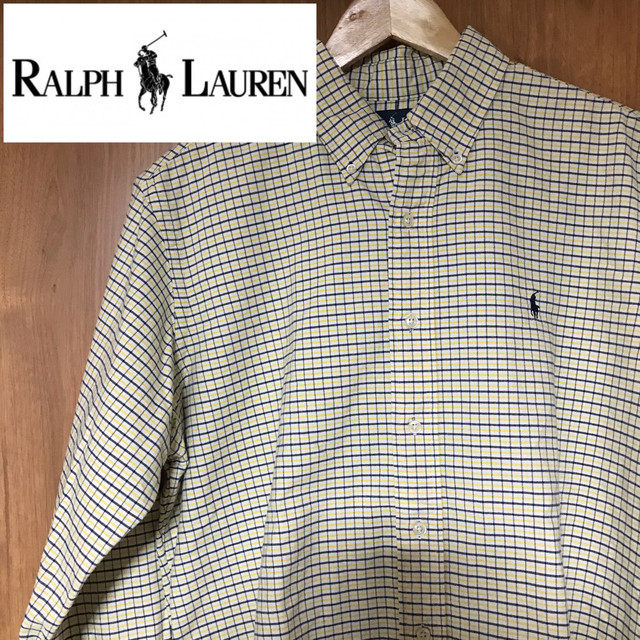 Polo Ralphlauren ポロ ラルフローレン チェック シャツ 送料無料 古着屋シャボン