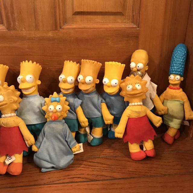 非売品 シンプソンズファミリー 5個セット ヴィンテージアメリカントイ The Simpsons Soft Vinyl Toy Honey Antique ヴィンテージ アメリカン雑貨 アンティーク アメトイ インテリア小物 ミールトイのお店