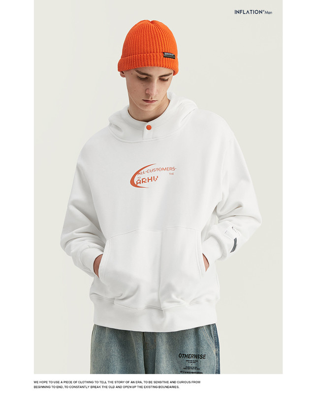 Inflationパーカーメンズヒップホップパーカーsudaderas Para Hombreメンズパーカーストリートウェアホワイトパーカー コットンテリーパーカー9612w インフレ公式ストア Efect Inflationパーカーメンズヒップホップパーカーsudaderas Para Hombreメンズパーカーストリートウェアホワイトパーカー コットンテリーパーカー9612w インフレ公式ストア Efect